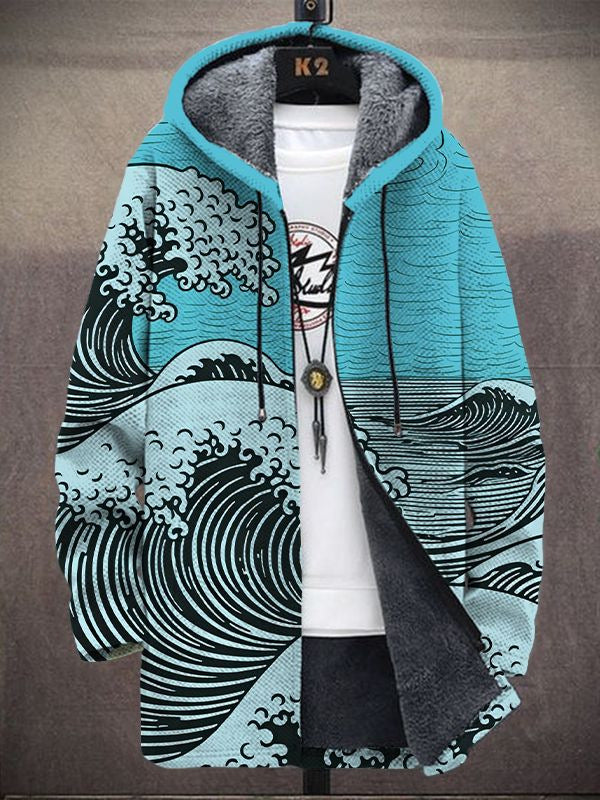 Nalha – Luxuriöse Strickjacke Inspiriert Von Der Kunst