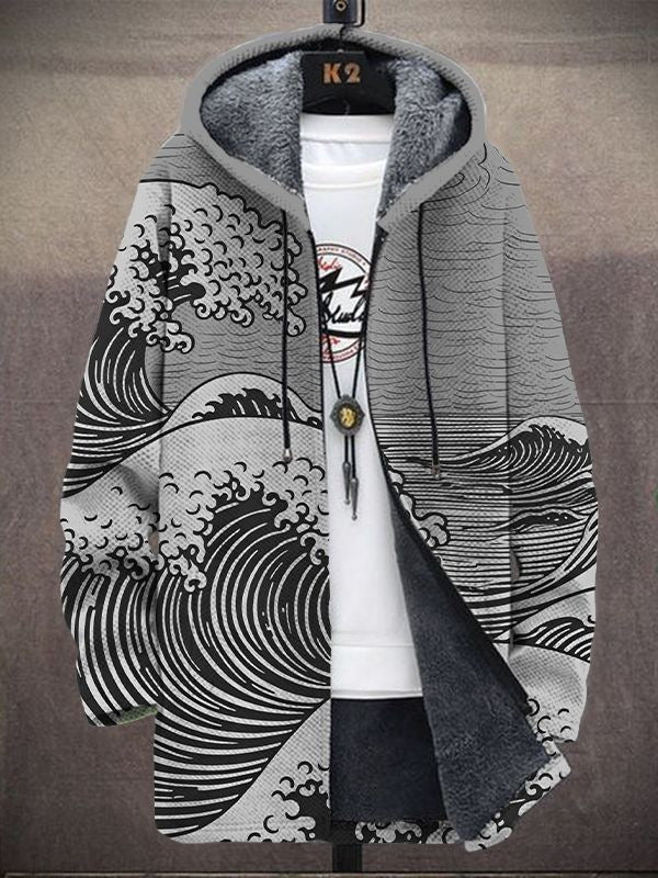 Nalha – Luxuriöse Strickjacke Inspiriert Von Der Kunst