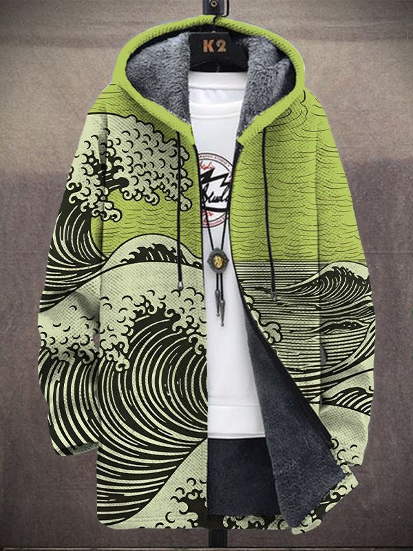 Nalha – Luxuriöse Strickjacke Inspiriert Von Der Kunst