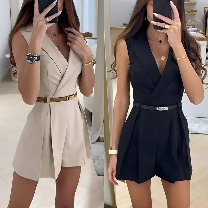 Virosa – Ärmelloser Eleganter Sommer Jumpsuit