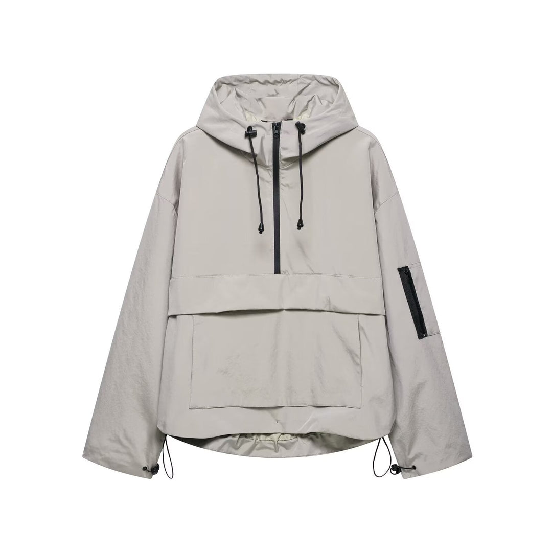 Nareeda – Windjacke Mit Kapuze