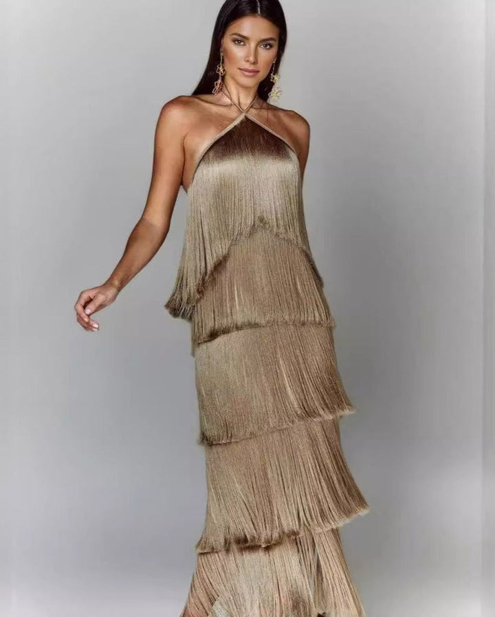 Zarema - Kleid mit Troddeln
