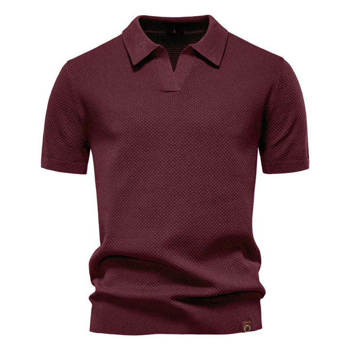 Trevor - Atmungsaktives Kurzarm Polo Hemd