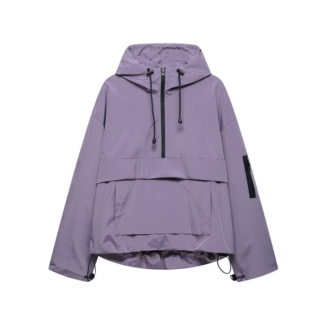 Nareeda – Windjacke Mit Kapuze