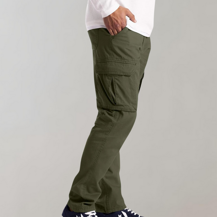 Hansjörg – Leichte Cargohose Mit Taschen