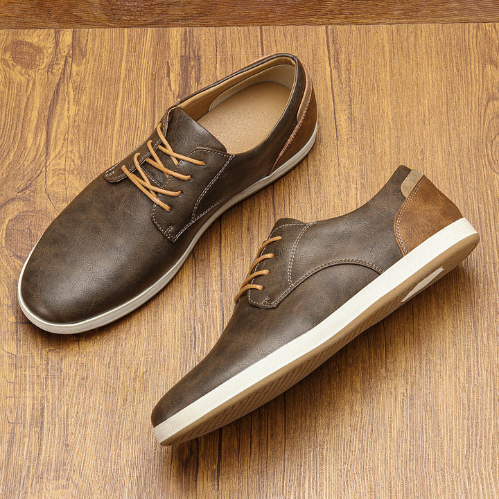 Fausto -  Bequemer Leder Turnschuh