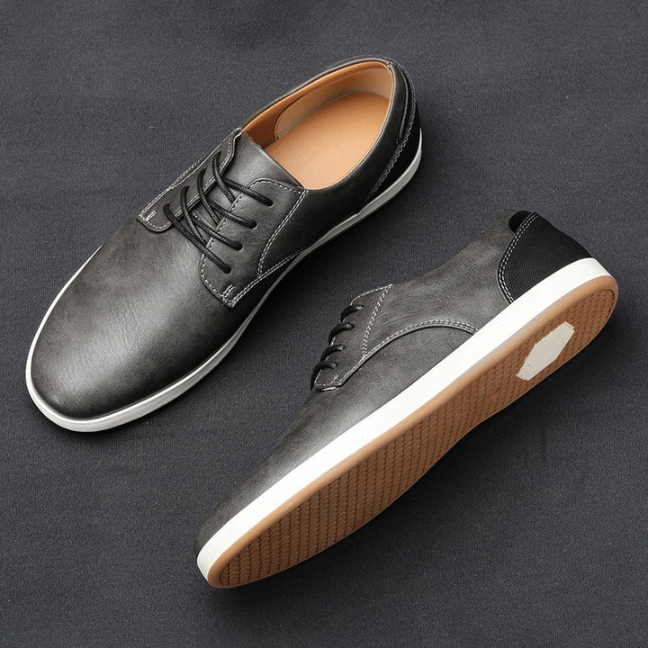 Fausto -  Bequemer Leder Turnschuh