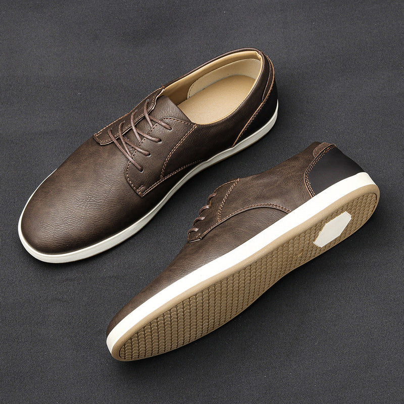 Fausto -  Bequemer Leder Turnschuh