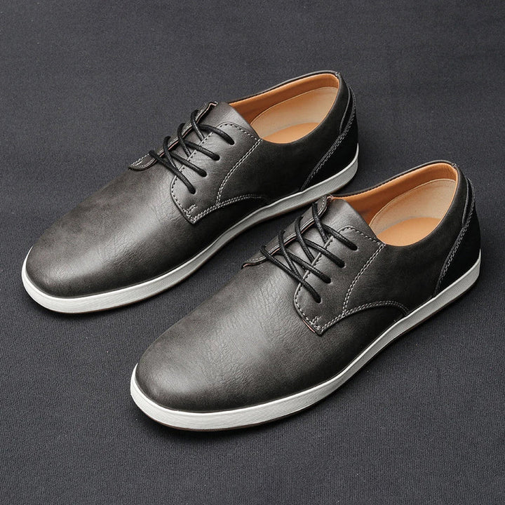 Fausto -  Bequemer Leder Turnschuh