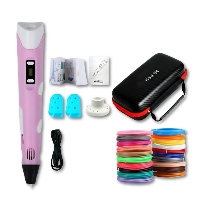 SketchFlow – Tragbares 3D-Druckstift Set Mit LED Anzeige