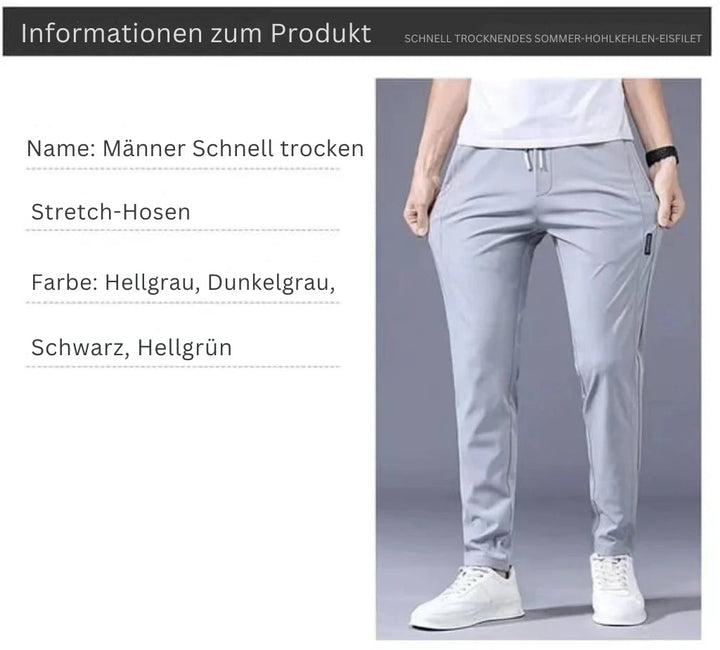 FlexDry - Unisex Schnell Trocknende Stretch Hose