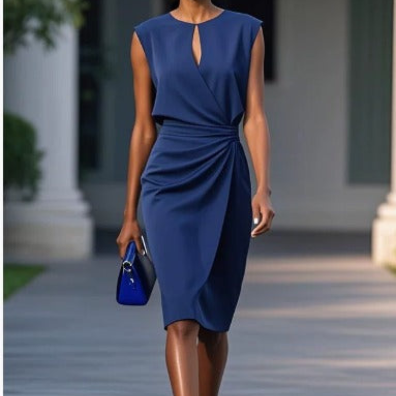 Chantalle - Lässiges ärmelloses Midikleid