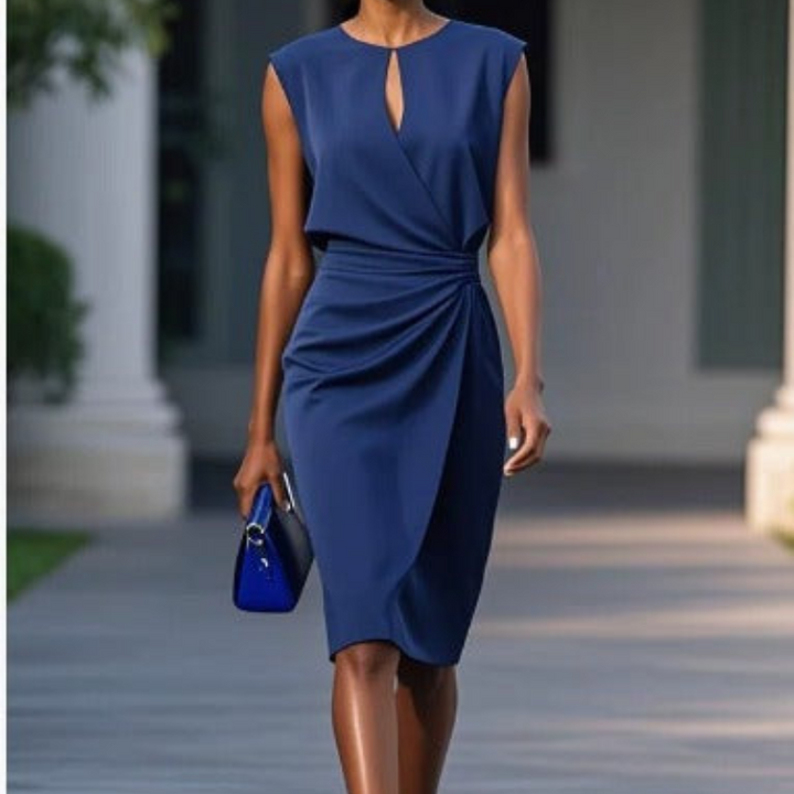 Chantalle - Lässiges ärmelloses Midikleid