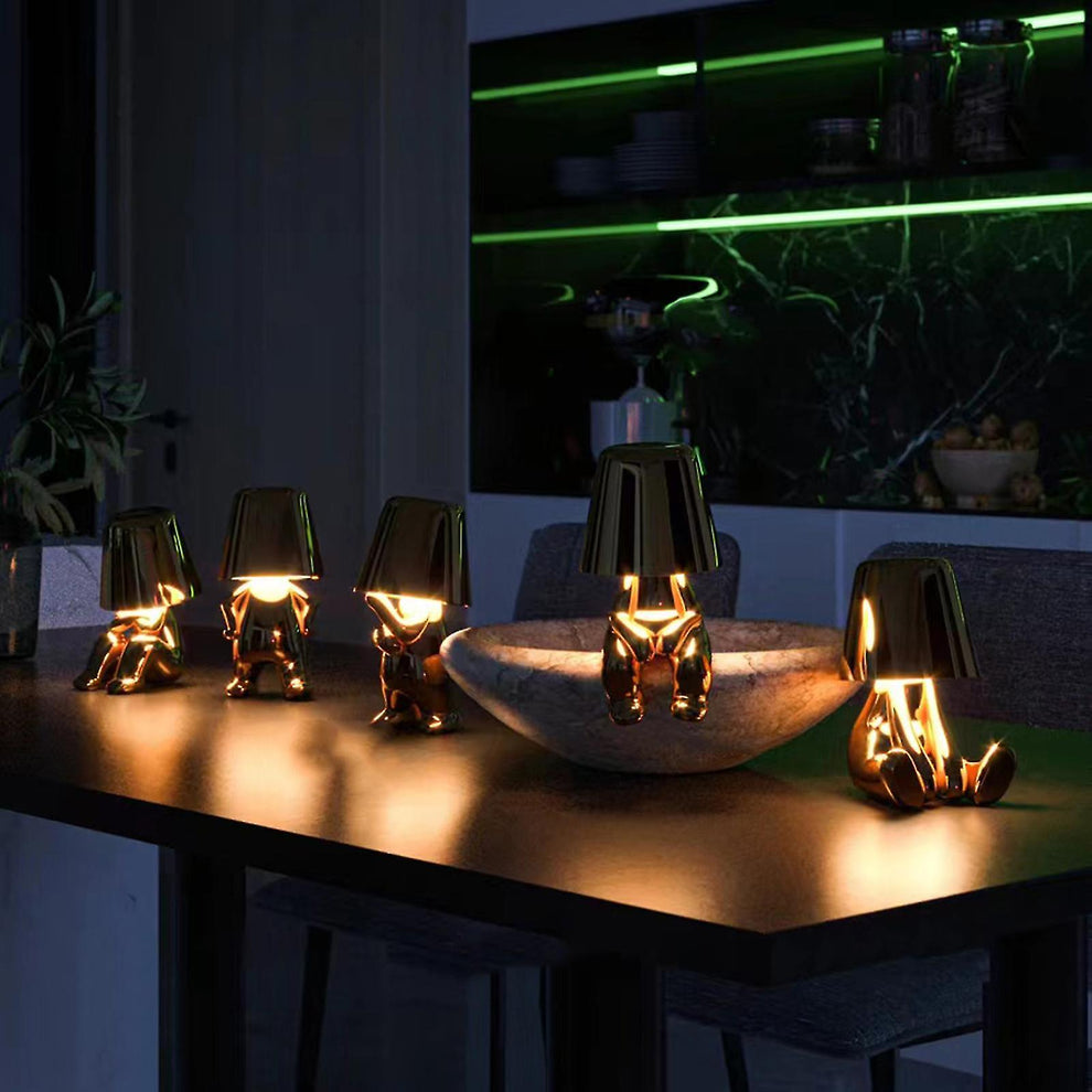 LumaGlow – Wiederaufladbare Dekorations-Schreibtischlampe