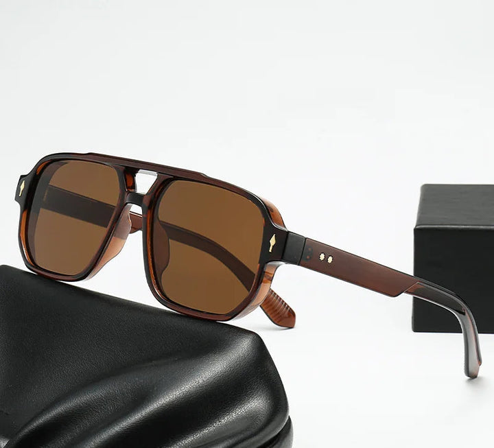Sunflect - Stilvolle Quadratische Sonnenbrille