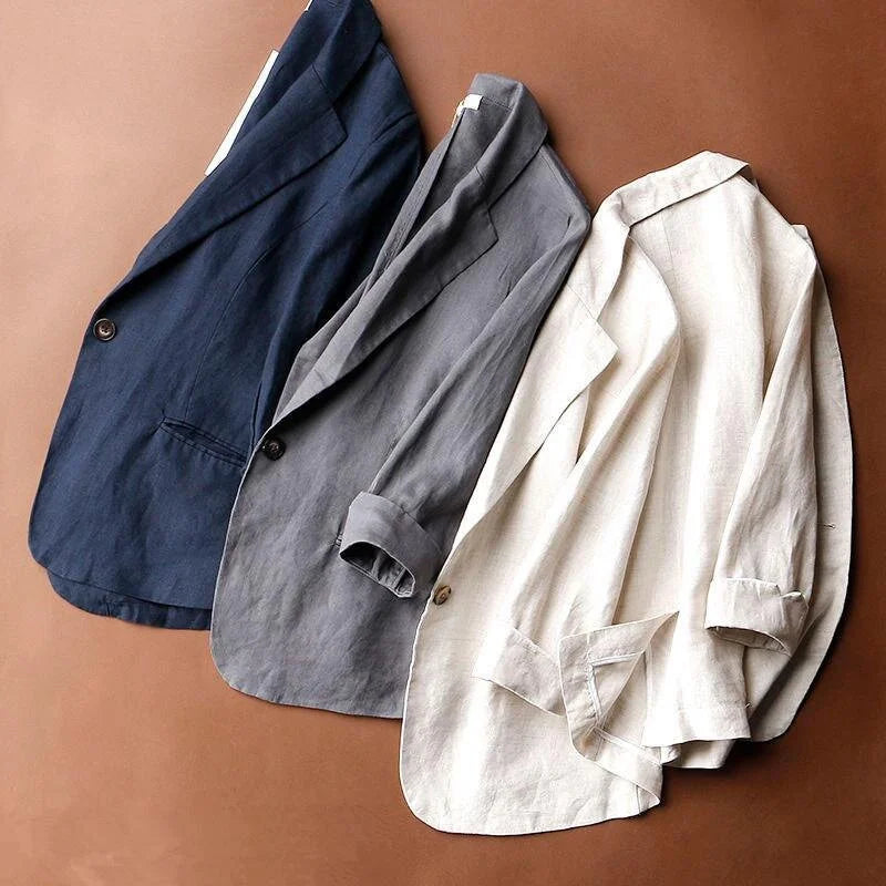 Mavis – Stilvoller Leinen Blazer