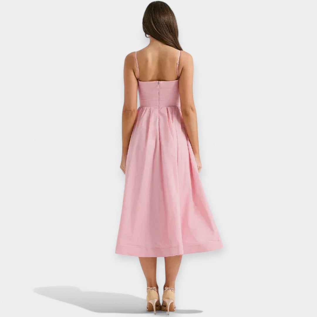 Shelley – Minikleid Mit Rundhalsausschnitt Und Trägern