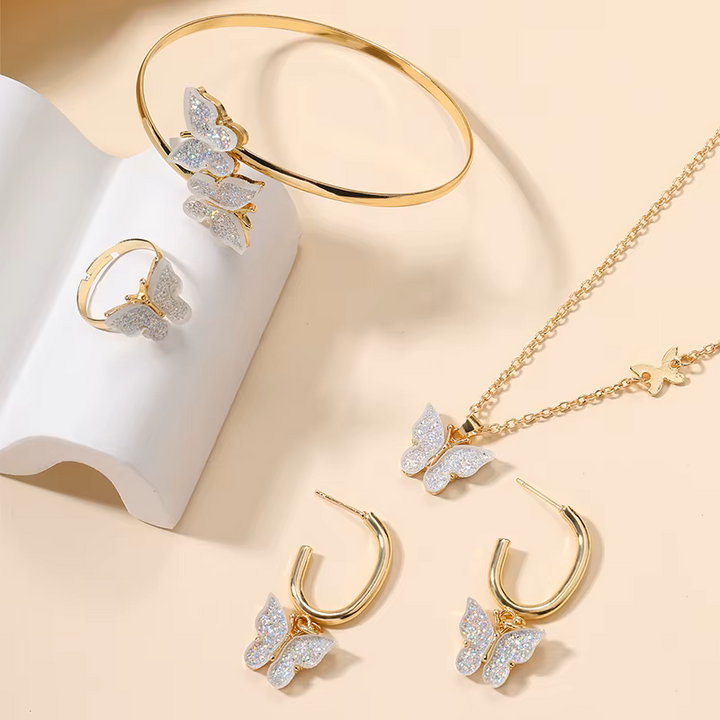 Vitoria – Schmuck-Set Schmetterlingsschönheit