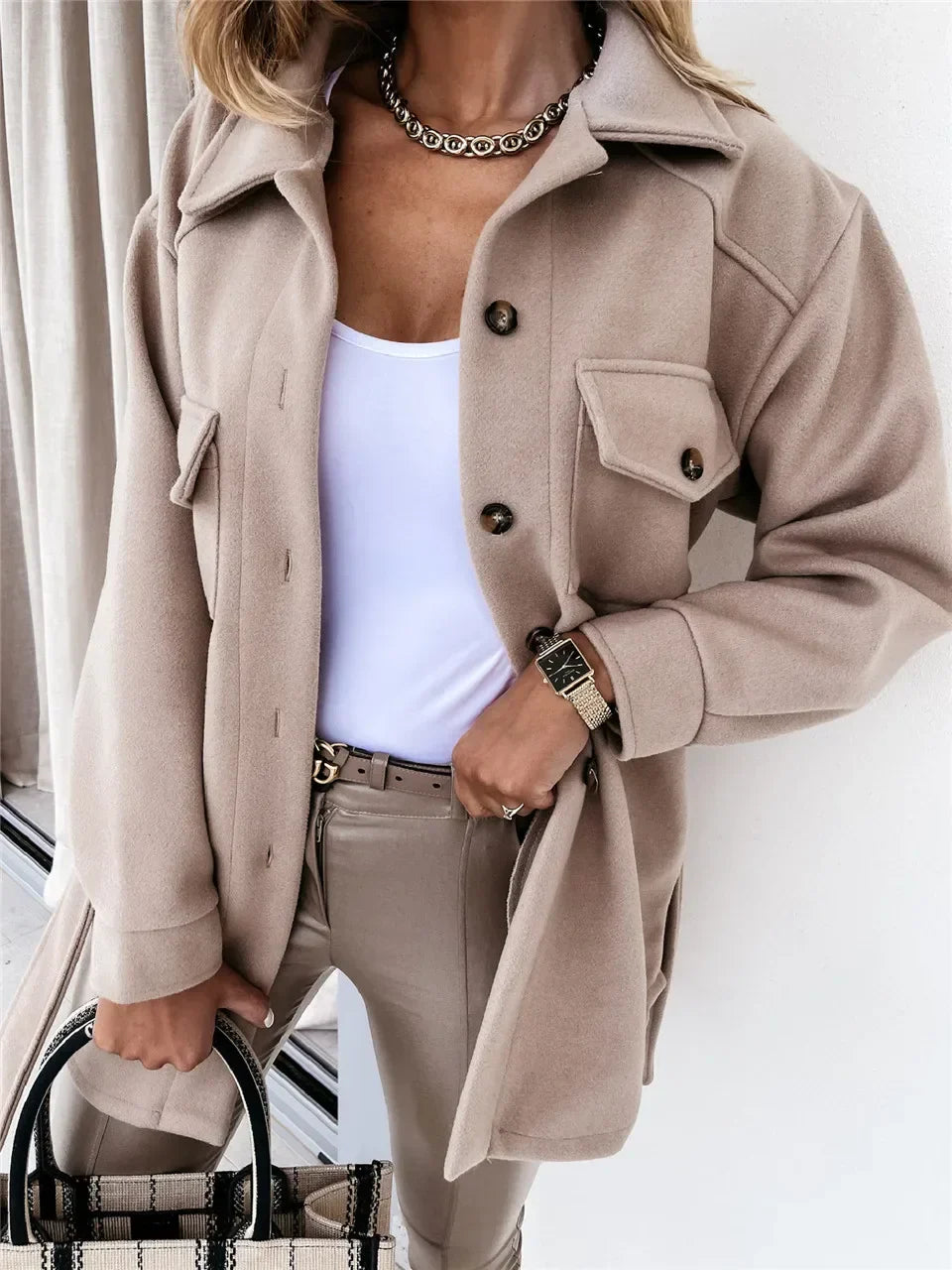 Vicky – Elegante Bequeme Passformjacke