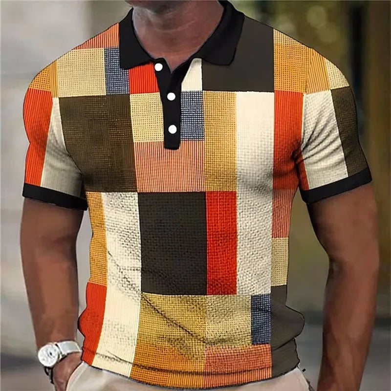 Pollard – Buntes Polo Hemd Mit Karomuster