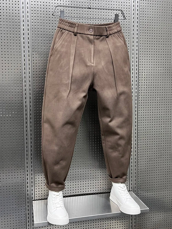 Mathieu - Elegant Gesprenkelte Hose