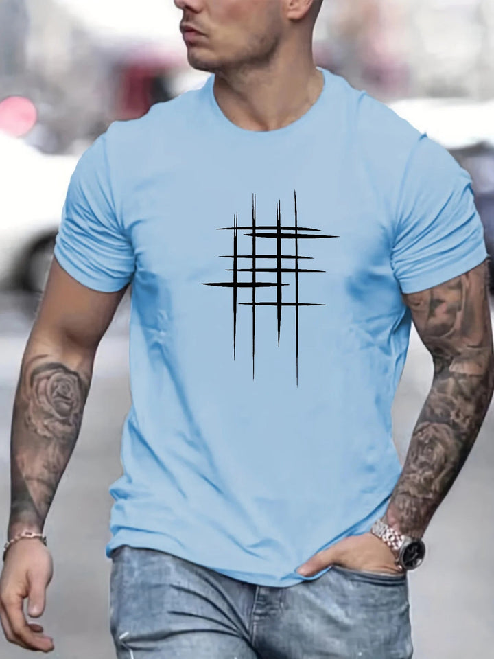Pantazis - Elegantes T-Hemd Mit Rundhalsausschnitt Und Grafikprint