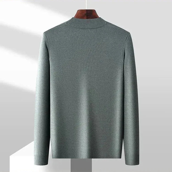 Calanthe - Langärmeliger Jacquard Pullover