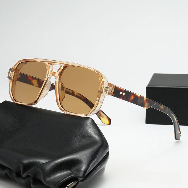 Sunflect - Stilvolle Quadratische Sonnenbrille
