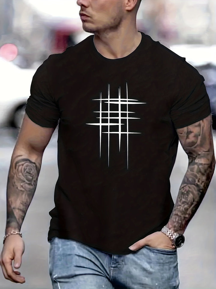 Pantazis - Elegantes T-Hemd Mit Rundhalsausschnitt Und Grafikprint
