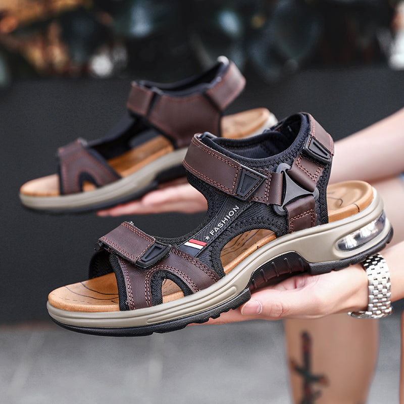 Breon - Stilvolle Leder Sandalen