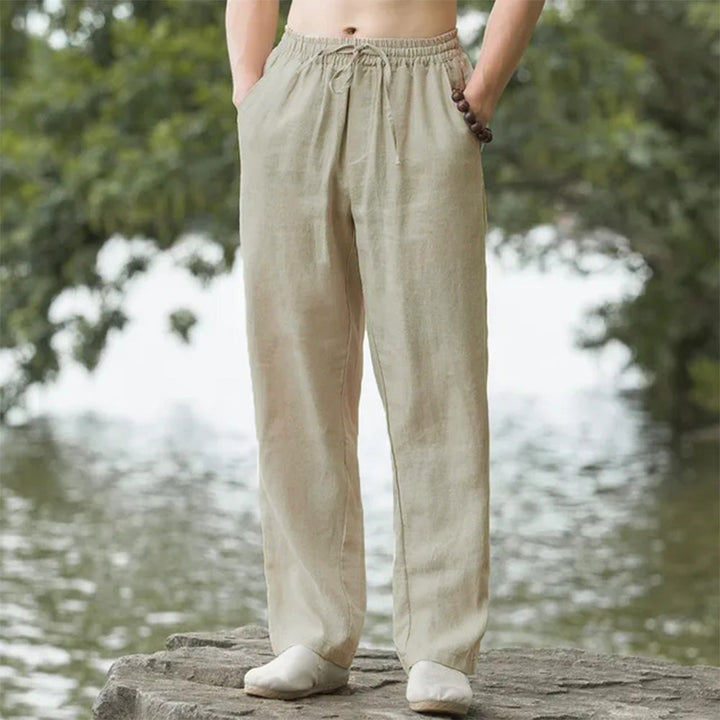 Ethan – Lässige Sommer Hose Mit Lockerer Passform