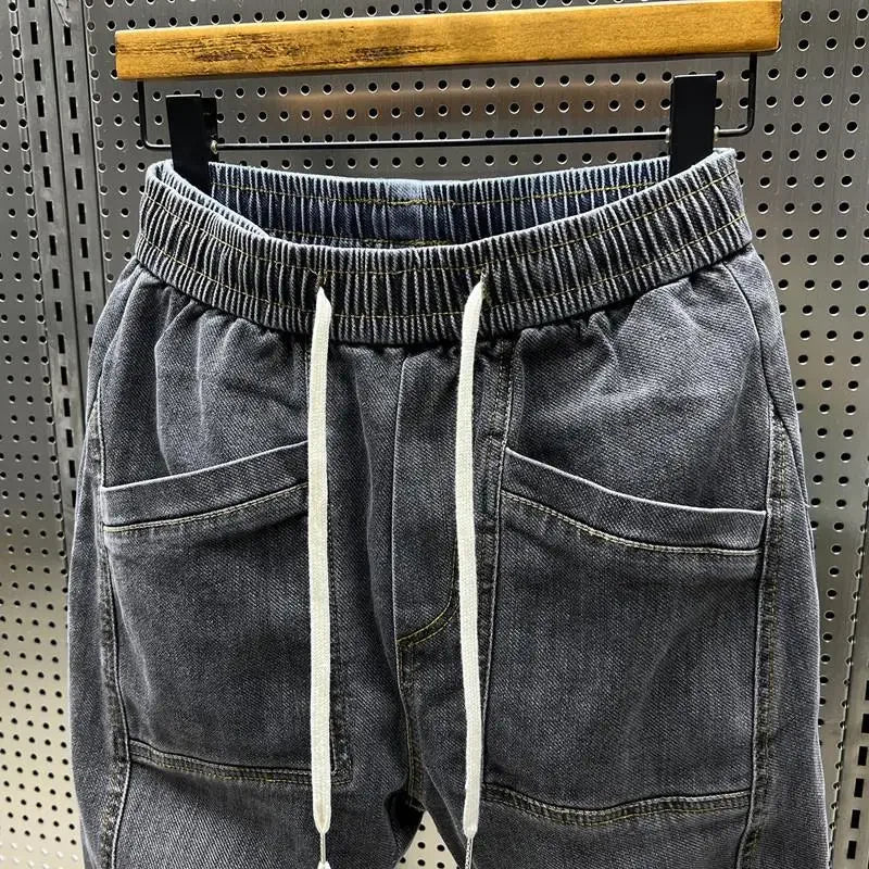 Renaldo - Denim Joggen Hose