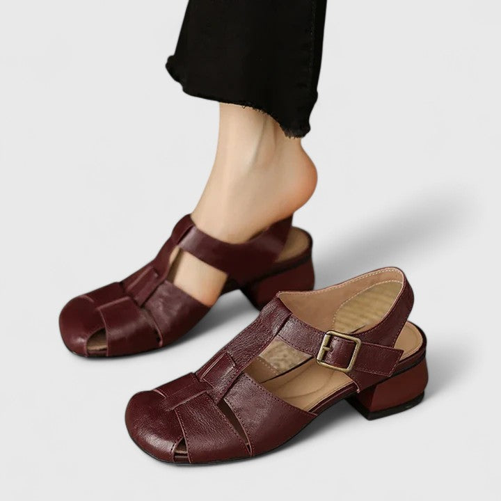 Kathy – Sandalen Mit Schnallenriemen