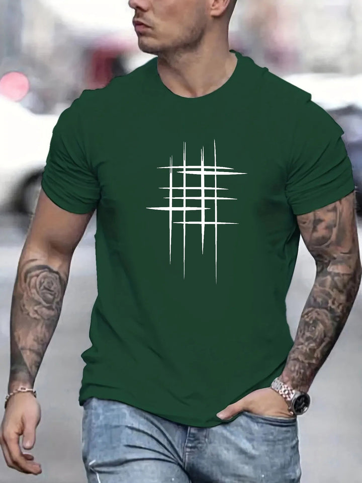 Pantazis - Elegantes T-Hemd Mit Rundhalsausschnitt Und Grafikprint