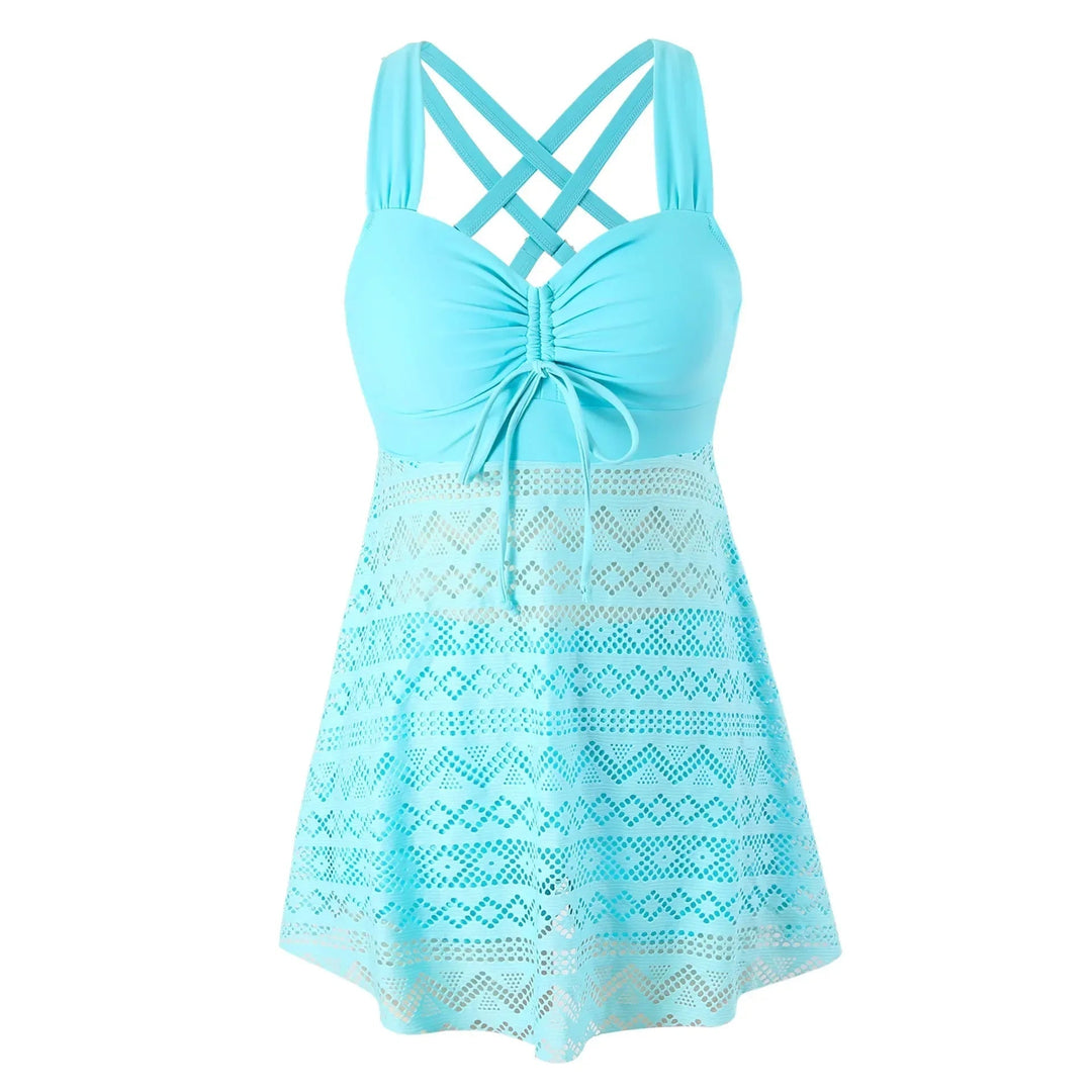 Loriane – Prämie Badeanzug Mit Spitzen Halter