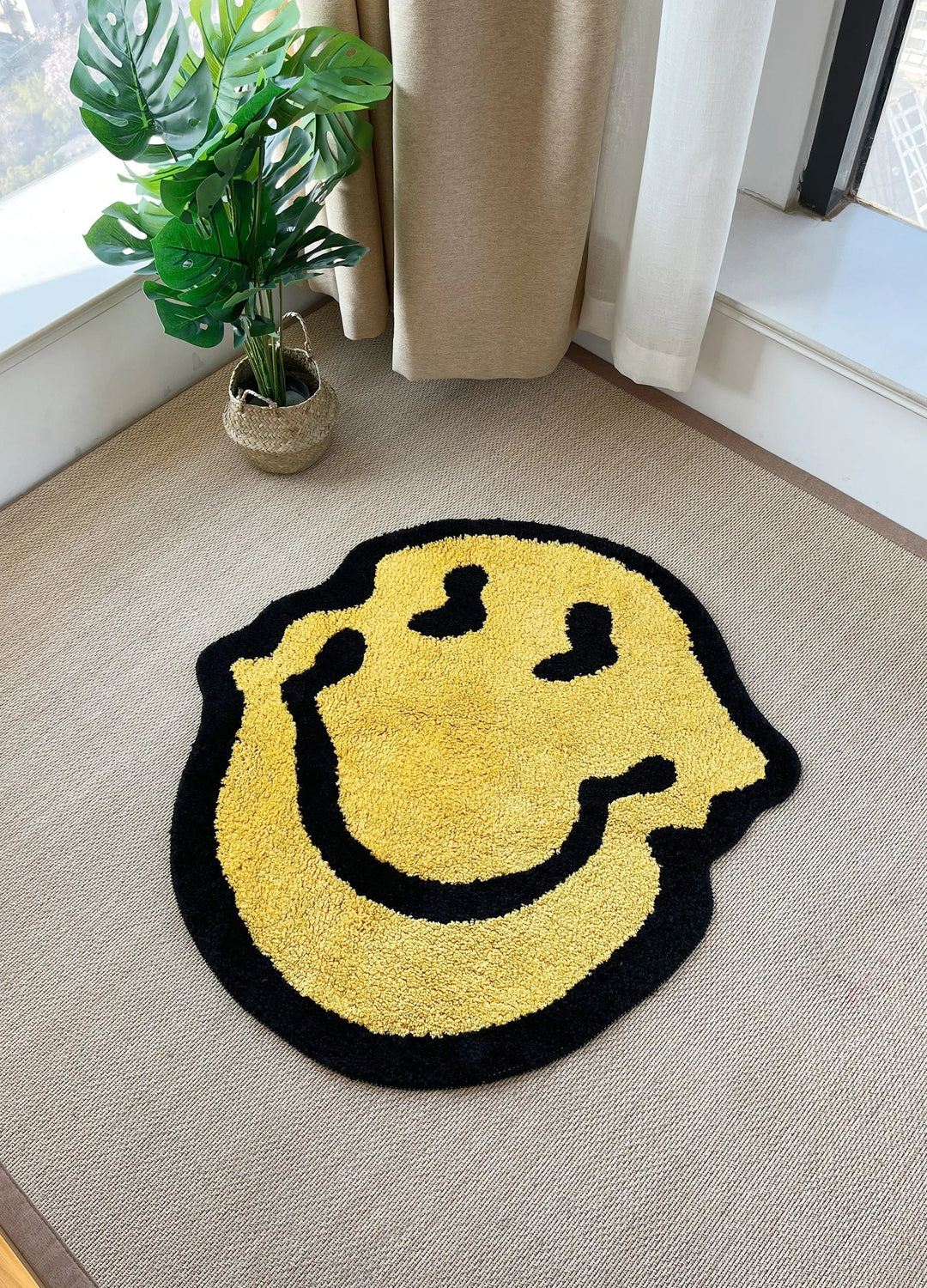 Smiloop – Verzwirnter Lächelnder Teppich Für Die Wohnraumgestaltung