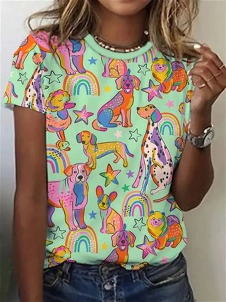 Elsy - Elegantes Hemd mit Tierprint