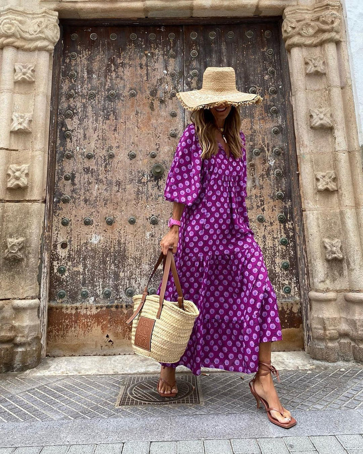Berta – Bohemian Maxikleid