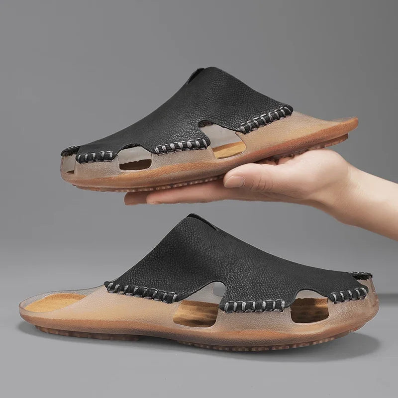Hyman - Bayford Leder Sandalen