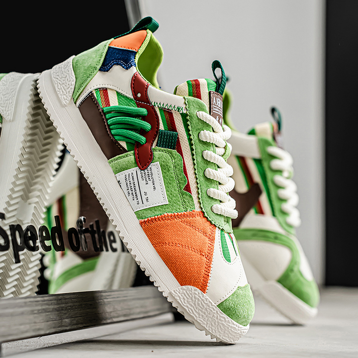 Edwardo - Fragment Retro Turnschuhe