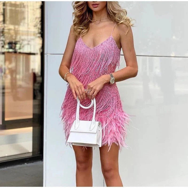 Valina - Lässiges Cocktail Minikleid
