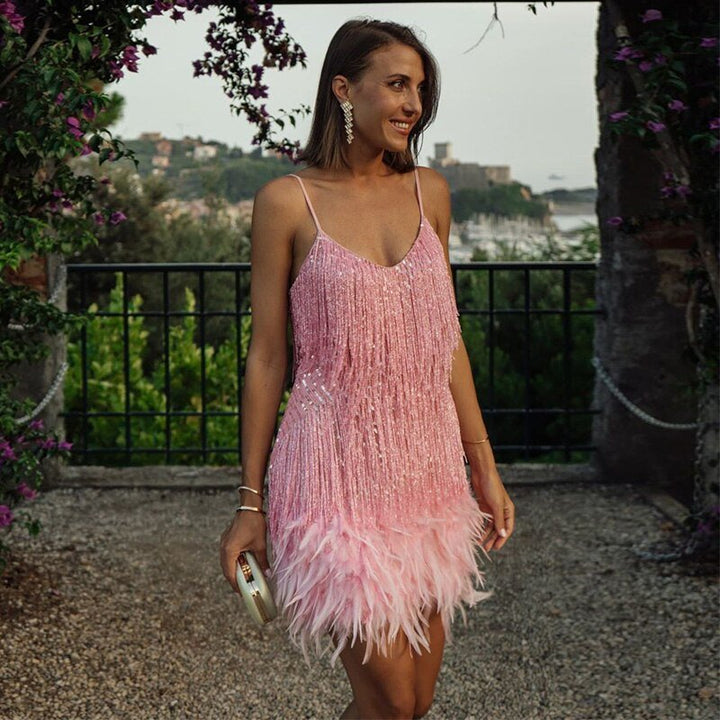 Valina - Lässiges Cocktail Minikleid