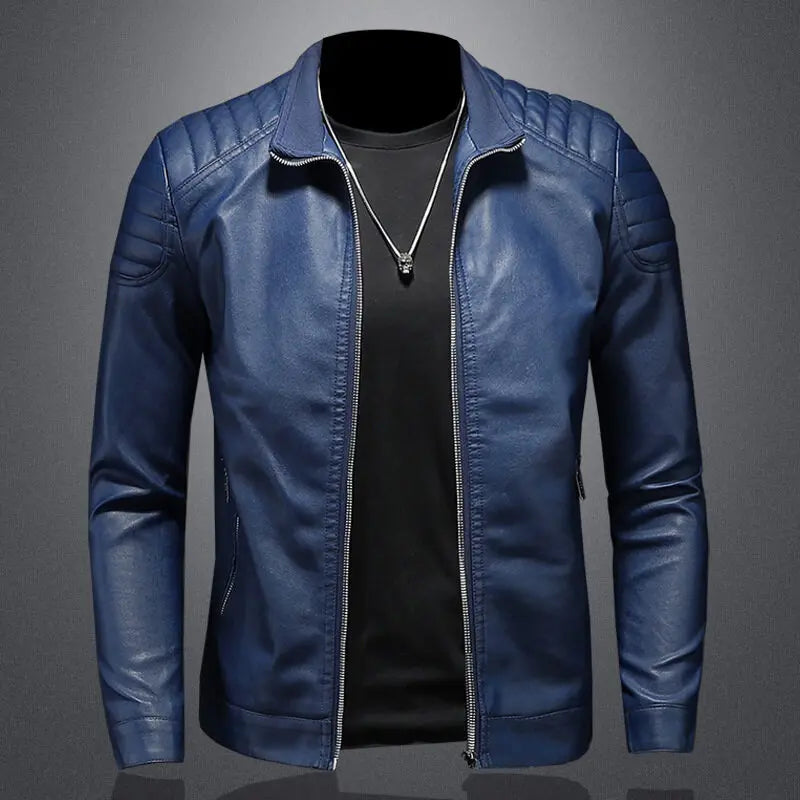 Wiktor - Premium Leder Jacke