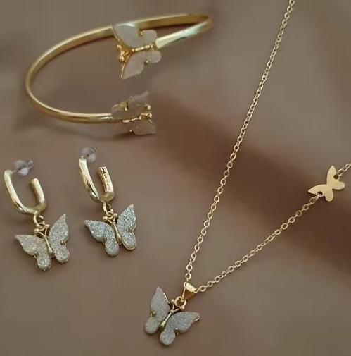 Vitoria – Schmuck-Set Schmetterlingsschönheit