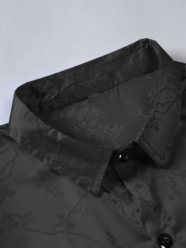 Bogdan – Elegantes Bedrucktes Hemd Mit Kurzen Ärmeln