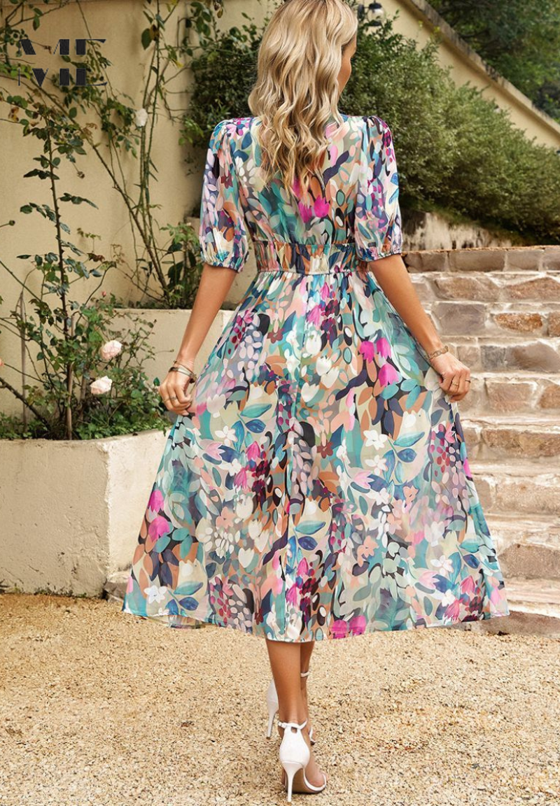 Hannah - Geblümtes Kleid