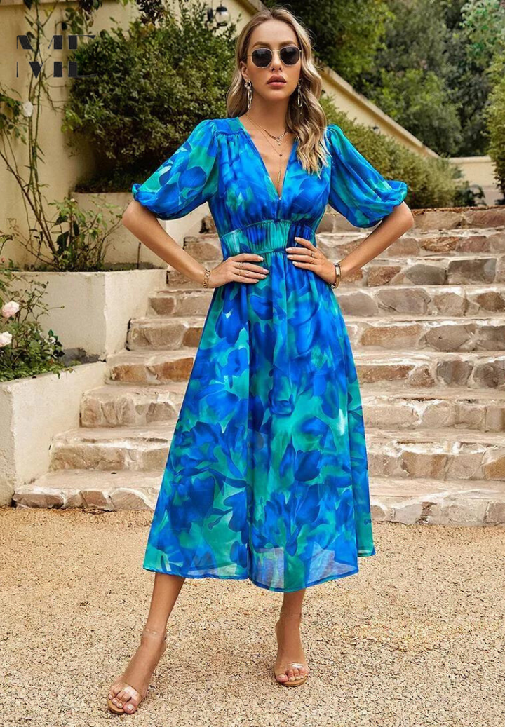 Hannah - Geblümtes Kleid