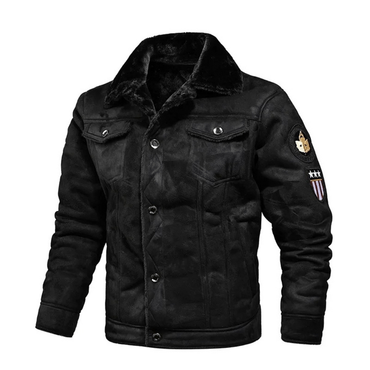 Baldur – Elegante Warme Jacke Mit Knopfleiste