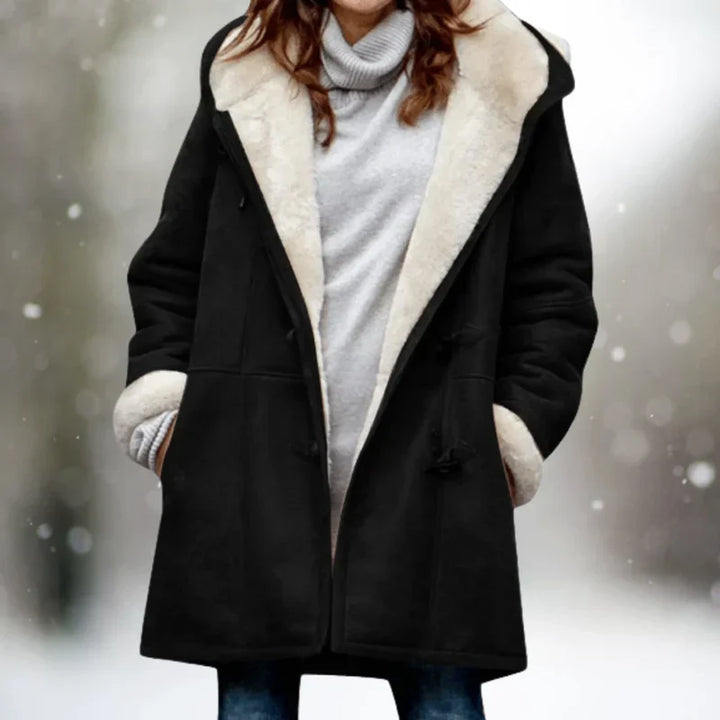 Adelaida – Warmer Und Stilvoller Fleece Mantel