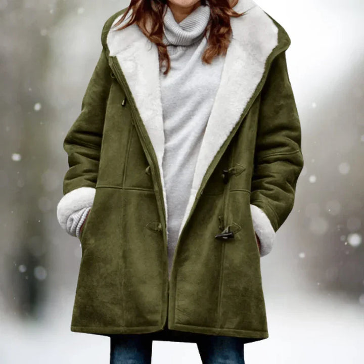 Adelaida – Warmer Und Stilvoller Fleece Mantel